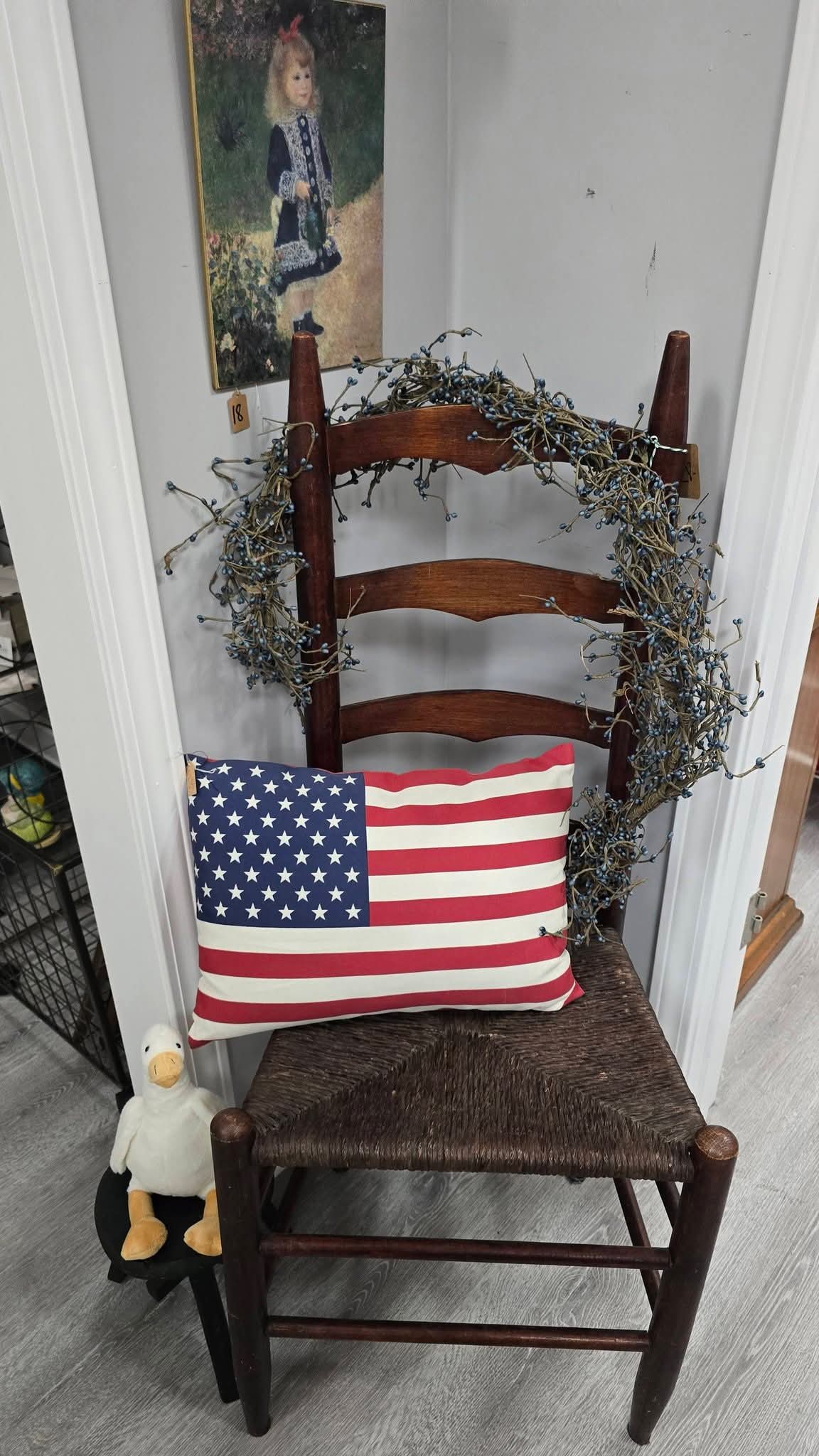 Patriotic display